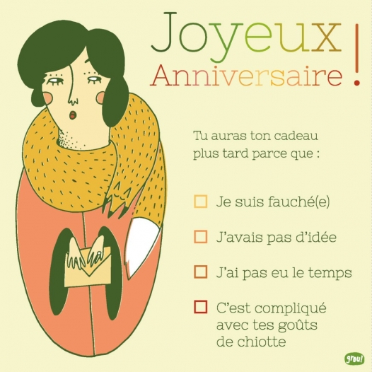 Tu auras ton cadeau plus...