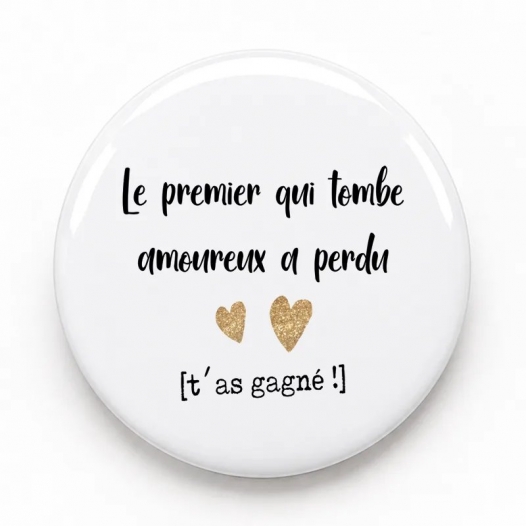 LE PREMIER QUI TOMBE AMOUREUX