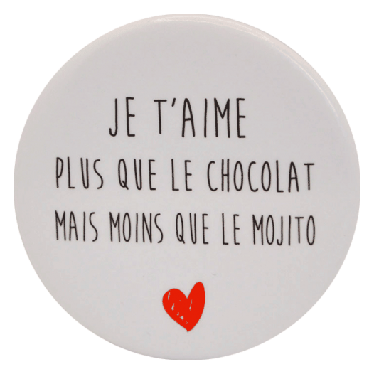 Je t'aime plus que le...