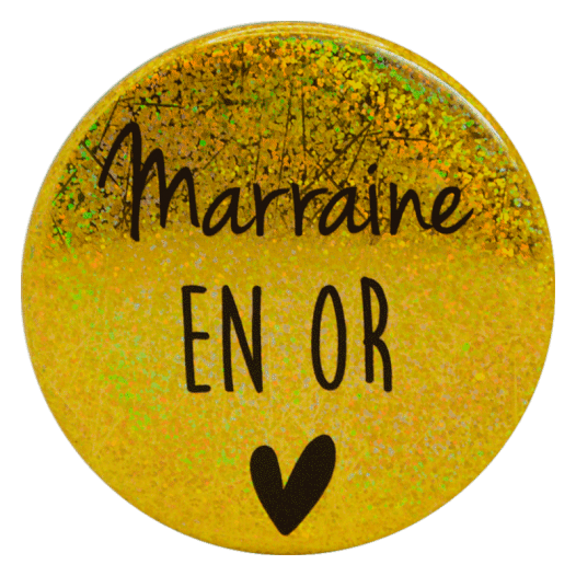 Marraine en or-magnet