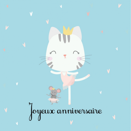 Chat danseuse