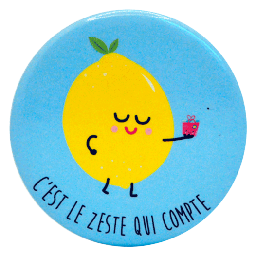 C'est le zeste qui...