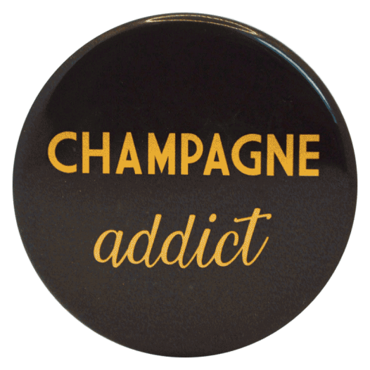 Champagne addict-magnet