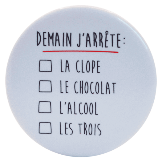 Demain j'arrête-magnet
