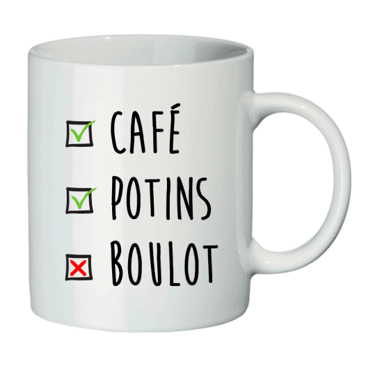 café à cocher-mug