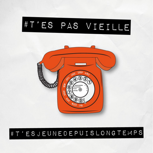 T'es pas vieille téléphone