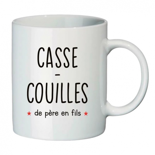 CASSE COUILLES DE PERE EN FILS
