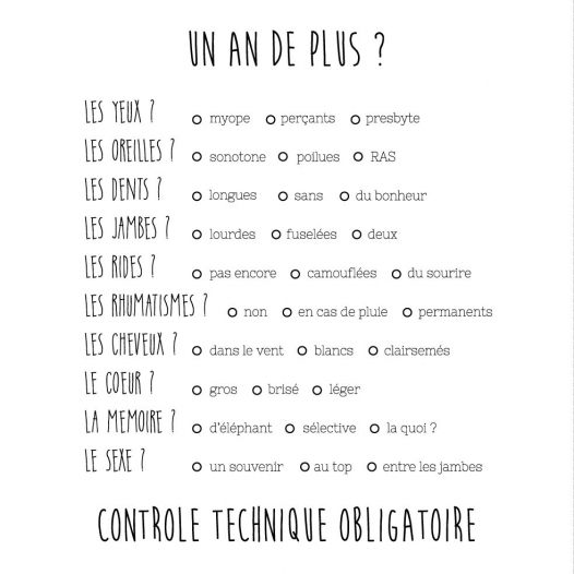 Contrôle technique carte