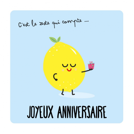 Citron anniversaire