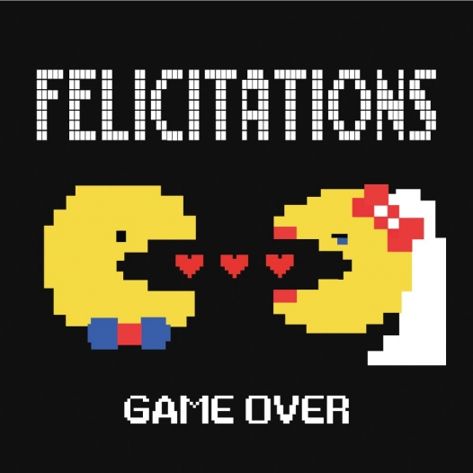 Pacman mariage carte